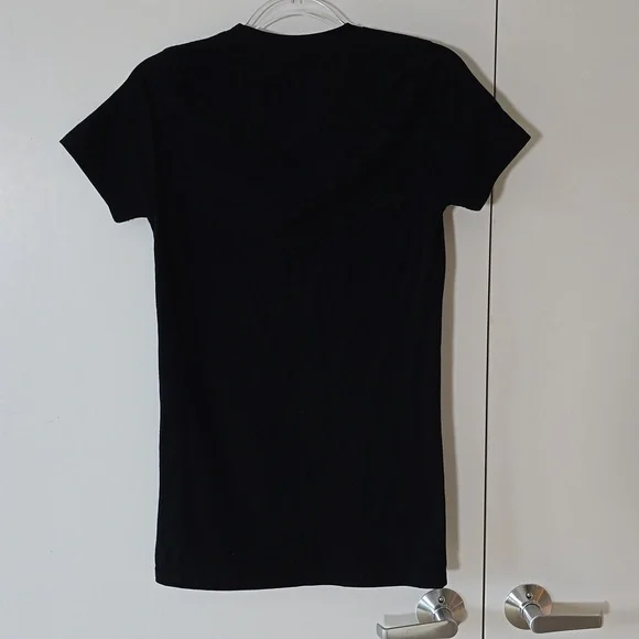 Vintage AC/DC Black Ice Tour Ladies Tee Size S/M - Picture 4 of 5